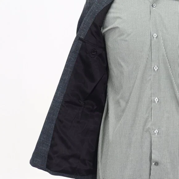 Stella McCartney 38R Blue Solid 3-Button Sport Coat Blazer Jacket T240 - Picture 9 of 11